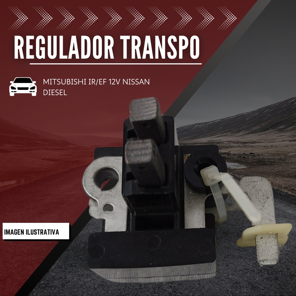Regulador Voltaje Alternador Mitsubishi Ir/ef 12v Nissan