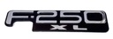 EMBLEMA LETRERO F-250 XL ENCAPSULADO