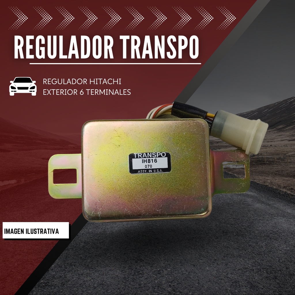 Regulador Hitachi Exterior 6 Terminales