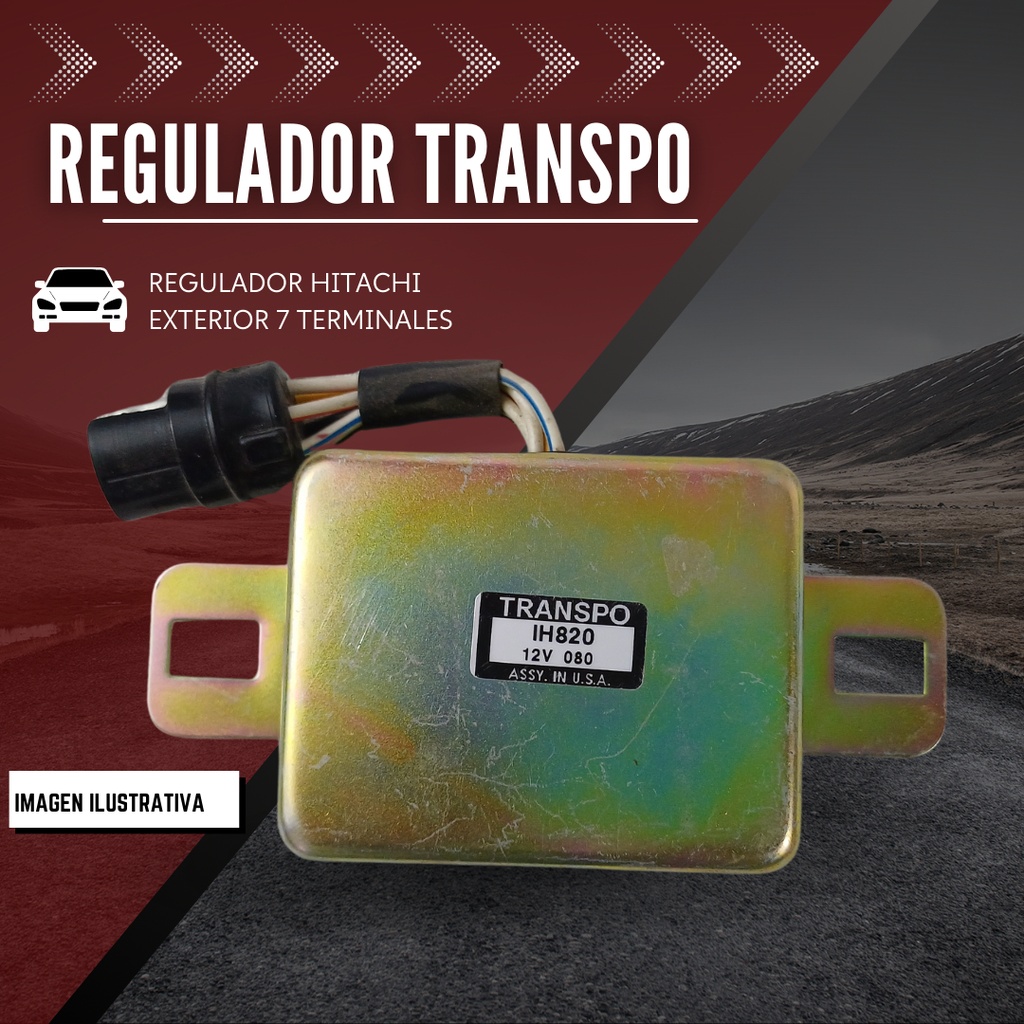 Regulador Hitachi Exterior 7 Terminales