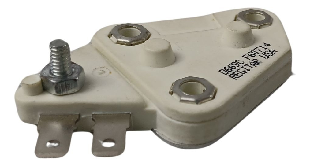 Regulador Delco Integrado Vr-182 Con Borne Usa 12v