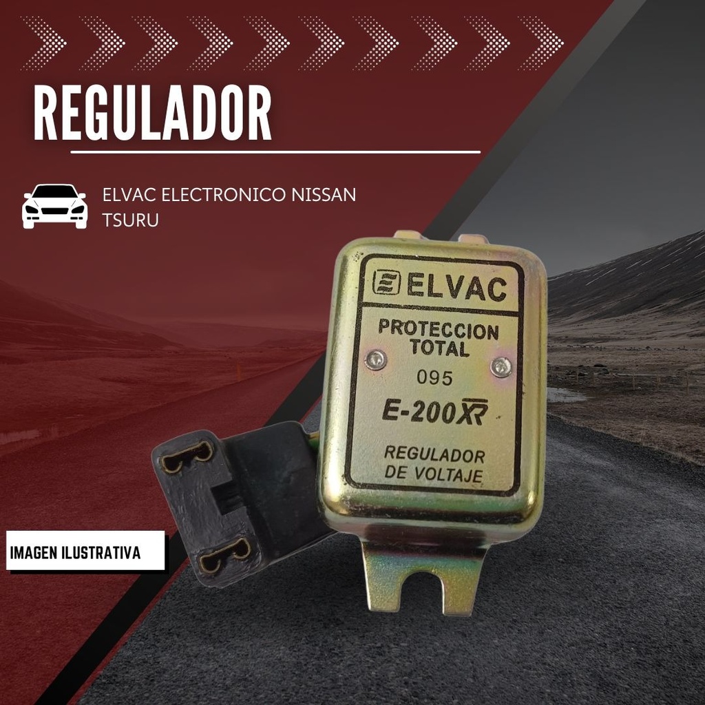 Regulador Elvac Electronico Nissan Tsuru
