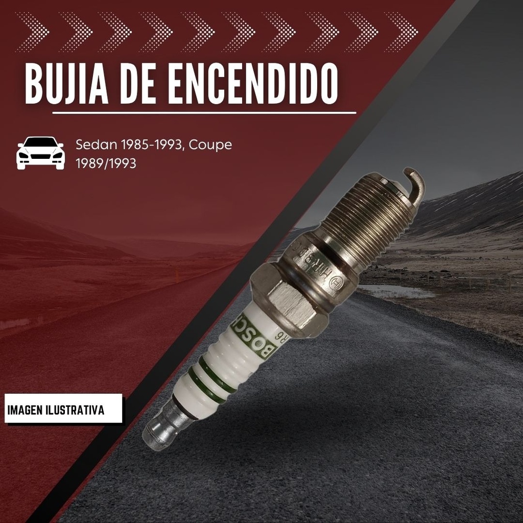 Bujía De Encendido Sedan 1985-1993, Coupe 1989/1993