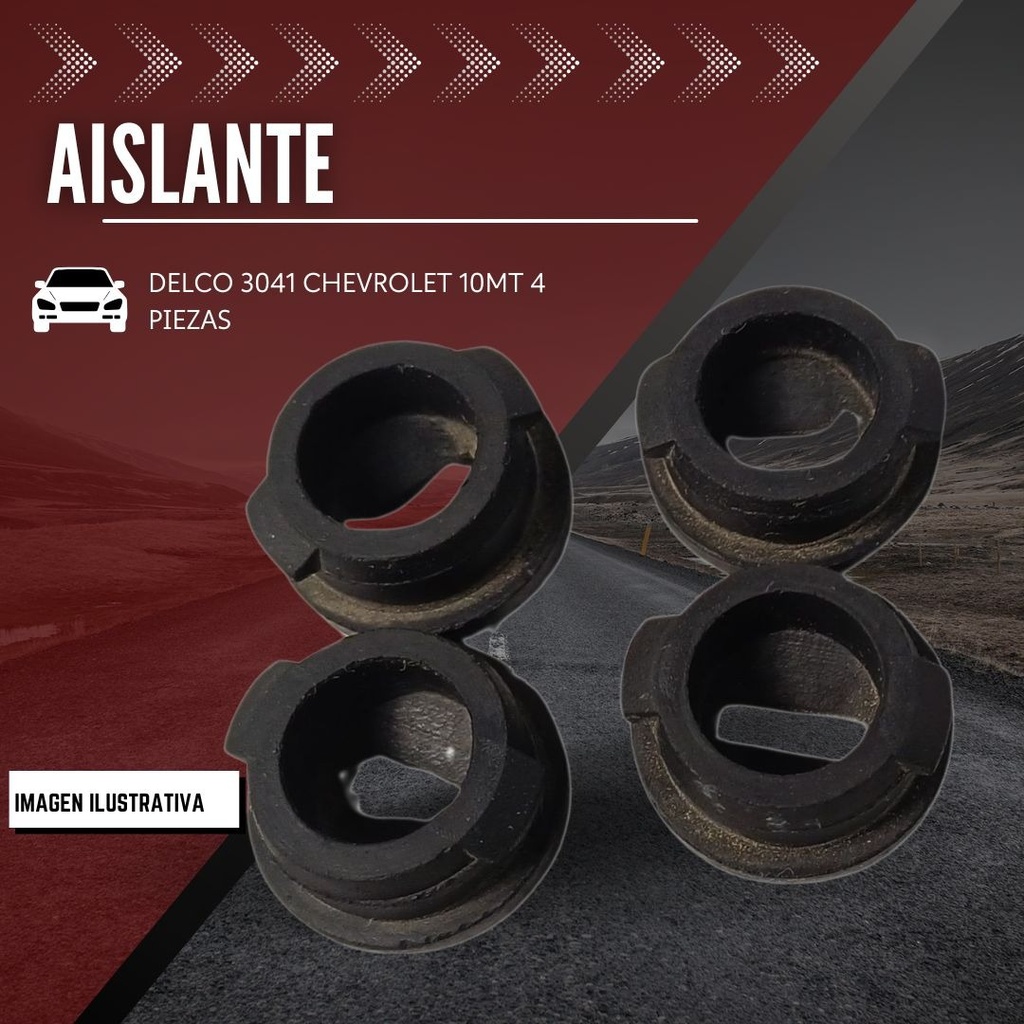 Aislante Marcha Delco 10m Juego De 4 Piezas