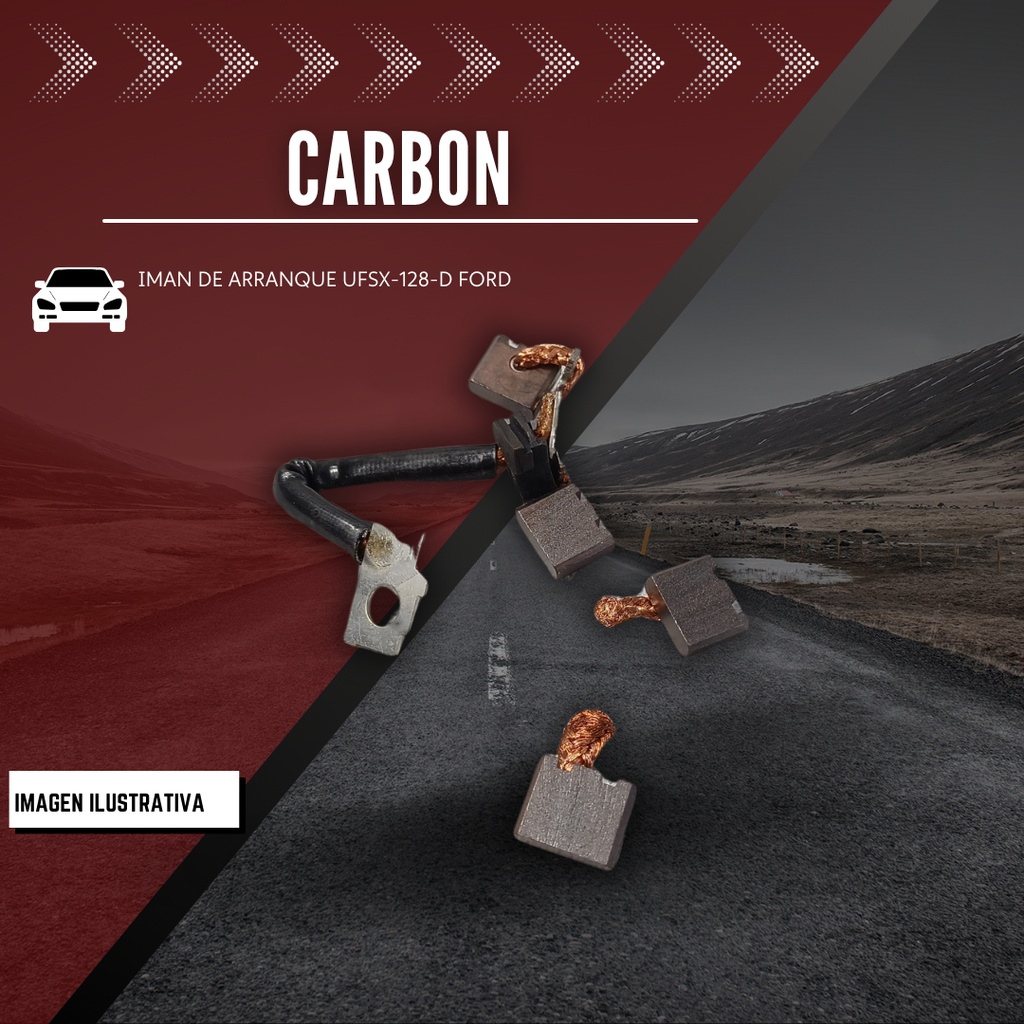 Carbones Para Marcha Ford  Modelo Ufsx-128-d
