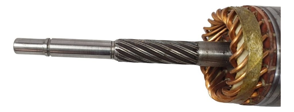 Armadura Marcha Para Alternador Mercedes 24v
