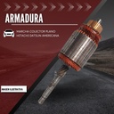 Armadura Para Marcha Hitachi Colector Plano Datsun Americana