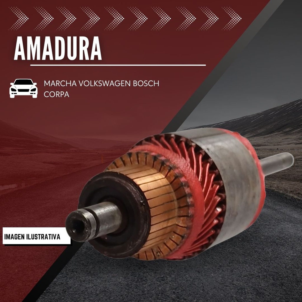 Armadura Marcha Volkswagen Bosch Corpa