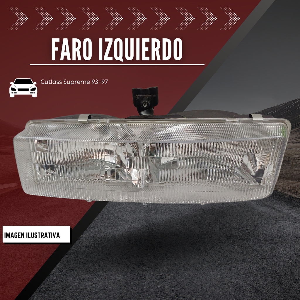 Faro Chevrolet Cutlass Spreme 93-97 Depo Izquierdo/conductor
