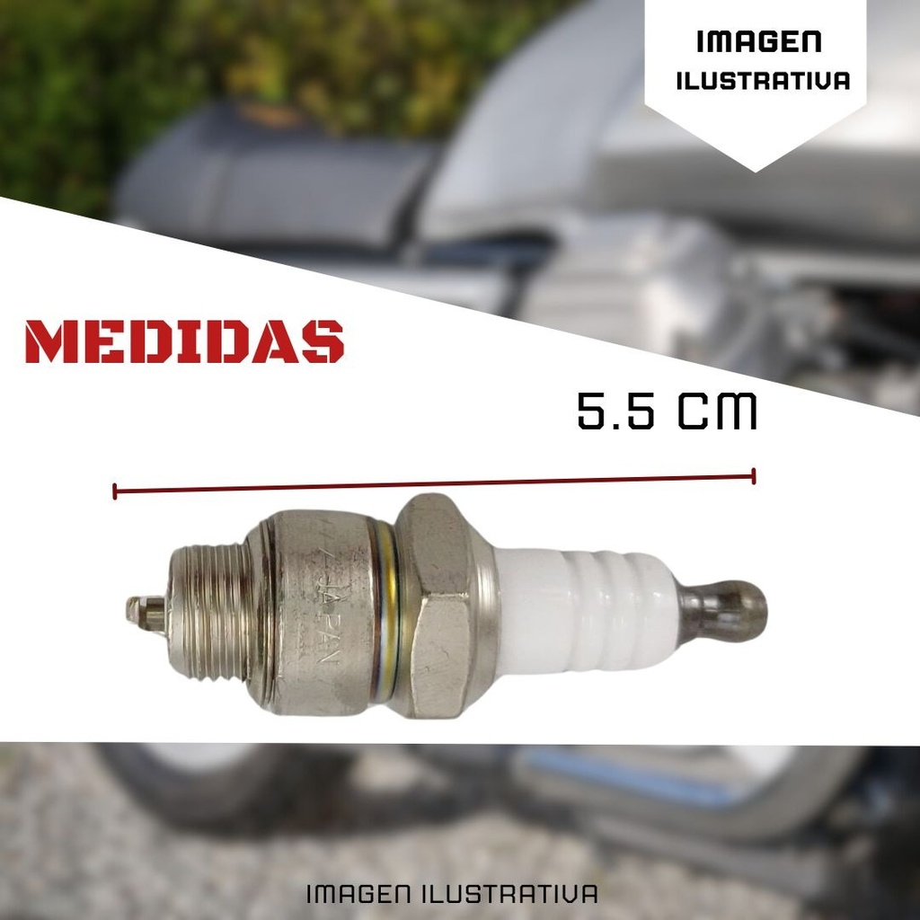 Bujia Para Motocicleta J8 Para Motores Pequeños