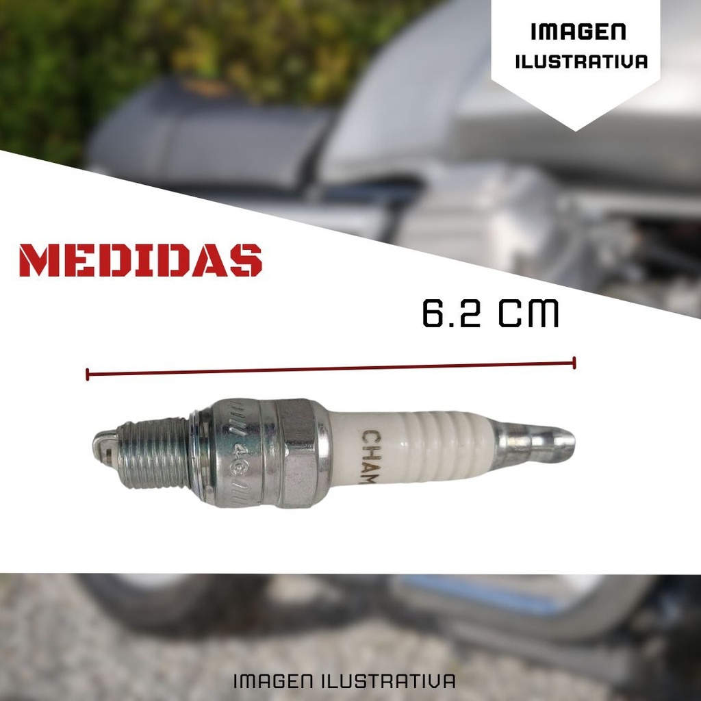 Bujía Champion Moto  Equivalente A C7hsa