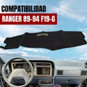 Cubre Tablero Ford Ranger 1989-1994 F19-g Color Negro
