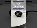 FARO AUXILIAR HYPERLED LUZ BLANCA ESTROBO 20W 2300LM NEGRO