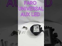 FARO AUXILIAR LED P/ATV OJO DIABLO/ANGEL 900LM AZUL/ROJO
