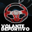 Volante Deportivo Negro/rojo Bronx Con Brujula