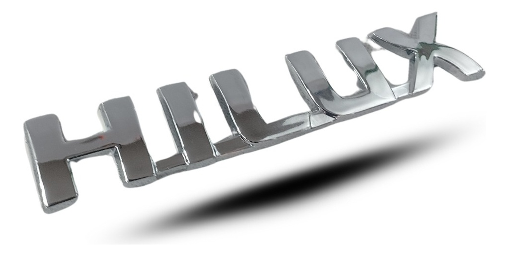 Emblema Letras Toyota Hilux 2006-2011 Cromo 18.5x3.4 Cm