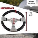 Volante Deportivo Gris Bronx En 3 Diseños Diferentes