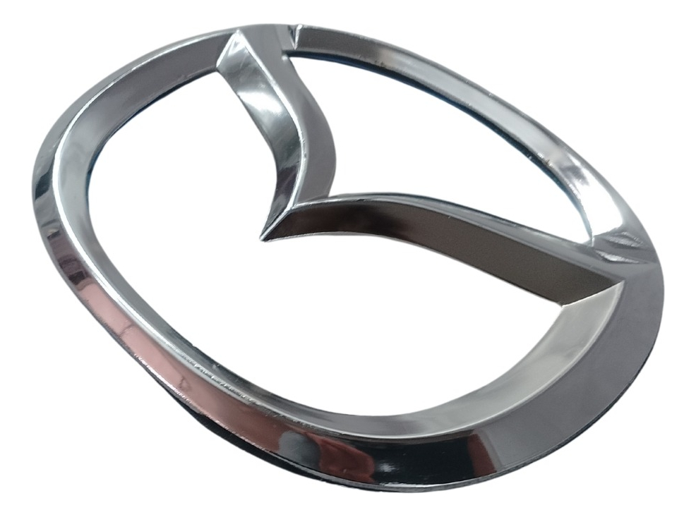 Emblema Escudo Mazda Cx9 18.7x14.9cm Cromo