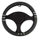 Cubre Volante Funda Protector Vinil Gris/cromo 38 Cm Univer