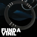Cubre Volante Funda Protector Vinil Gris/cromo 38 Cm Univer