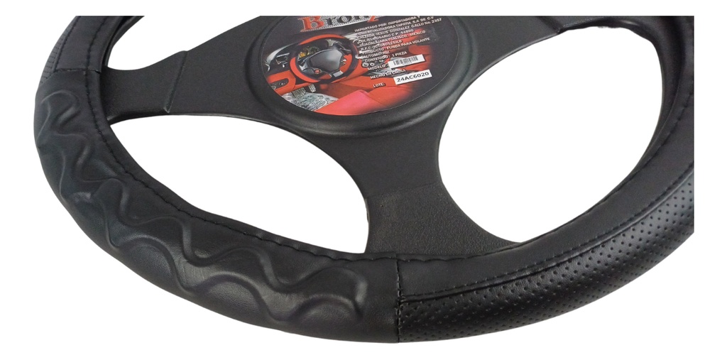 Cubre Volante Vinil Negro 38 Cm