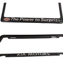 Marco Porta Placa Kia Cromo