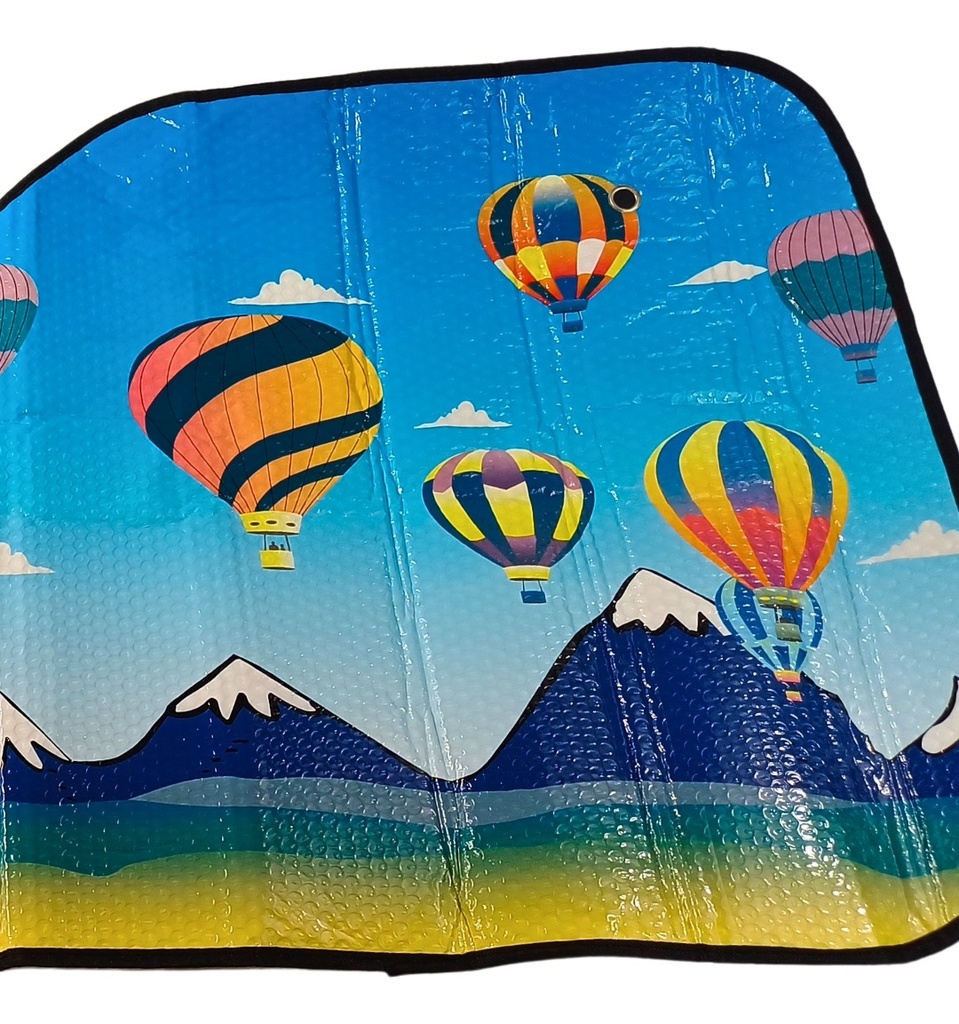 Parasol Metalizado Plegable 130x60 Cm Bronx