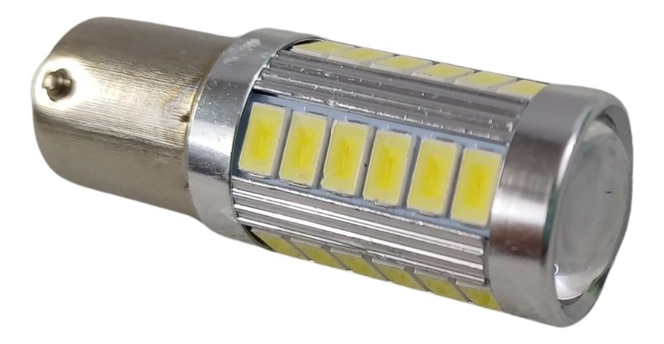 Foco 1141 33 Leds Blanco Con Lupa  2 Piezas