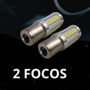 Foco 1141 33 Leds Blanco Con Lupa  2 Piezas