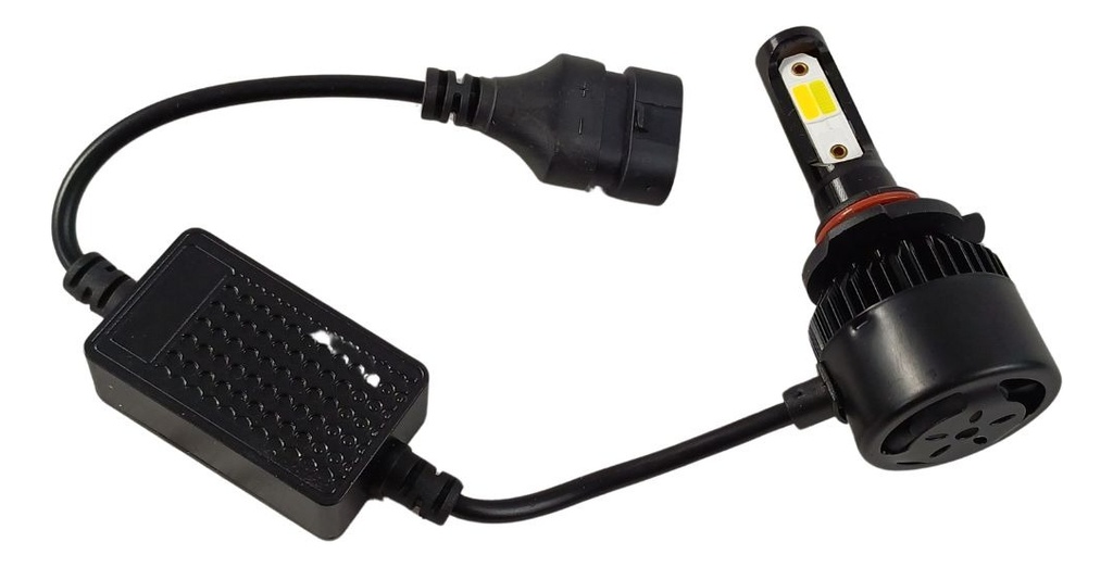 Foco 9005 Led Dual Blanco / Ambar Para Auto