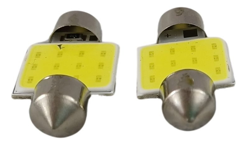 Foco Luz Interior 31mm Cob Blanco 2 Piezas
