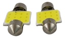 Foco Luz Interior 31mm Cob Blanco 2 Piezas