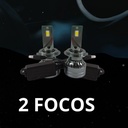 Foco Hid Led Para Auto  H7 (csp3570) W7 Con Canbus 2 Piezas