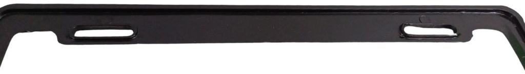 Marco Porta  Placa Honda Cromo 32x17x2.5cm  2 Piezas