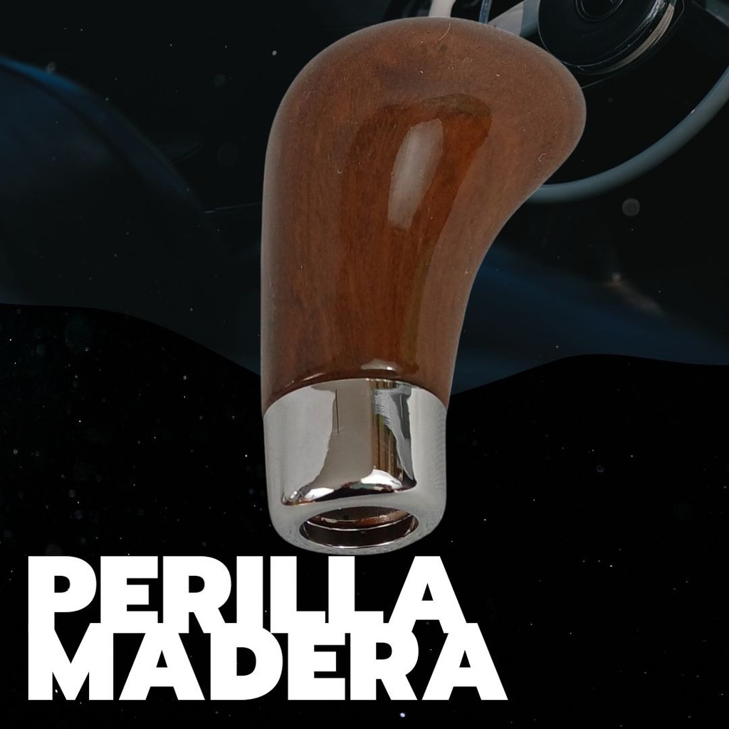 Perilla Palanca Baston Tipo Madera