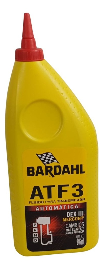 Aceite Transmisión Automática  Y Dirección Bardahl Atf3
