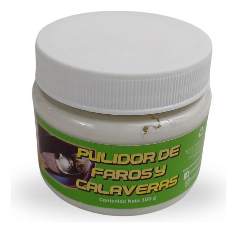 Pulidor Limpiador Para Faros Y Calaveras New Shine 150g