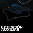Extencion Auxiliar Pg  3.5 Mm 1.80 M Negro Macho A Macho