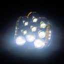 Faro Redondo 6  21 Leds Blanco/ámbar Universal