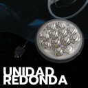 Unidad Redonda Chica H4 12 Led 6 Pulgadas Luz Alta Y Baja 1p
