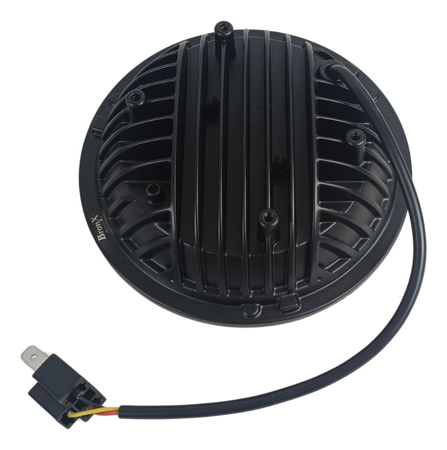 Unidad Redonda Chica H4 12 Led 6 Pulgadas Luz Alta Y Baja 1p