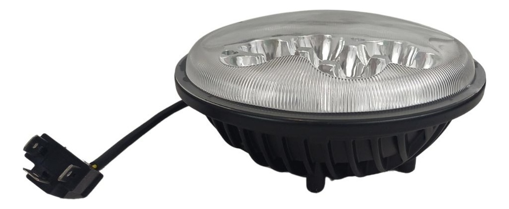 Unidad Redonda Chica H4 12 Led 6 Pulgadas Luz Alta Y Baja 1p