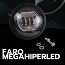Faro Led 4 Megahiperled 6.5 Con Tres Funciones