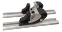 Barra Porta Equipaje P/toldo Aluminio C/llave 130 Cm Gris
