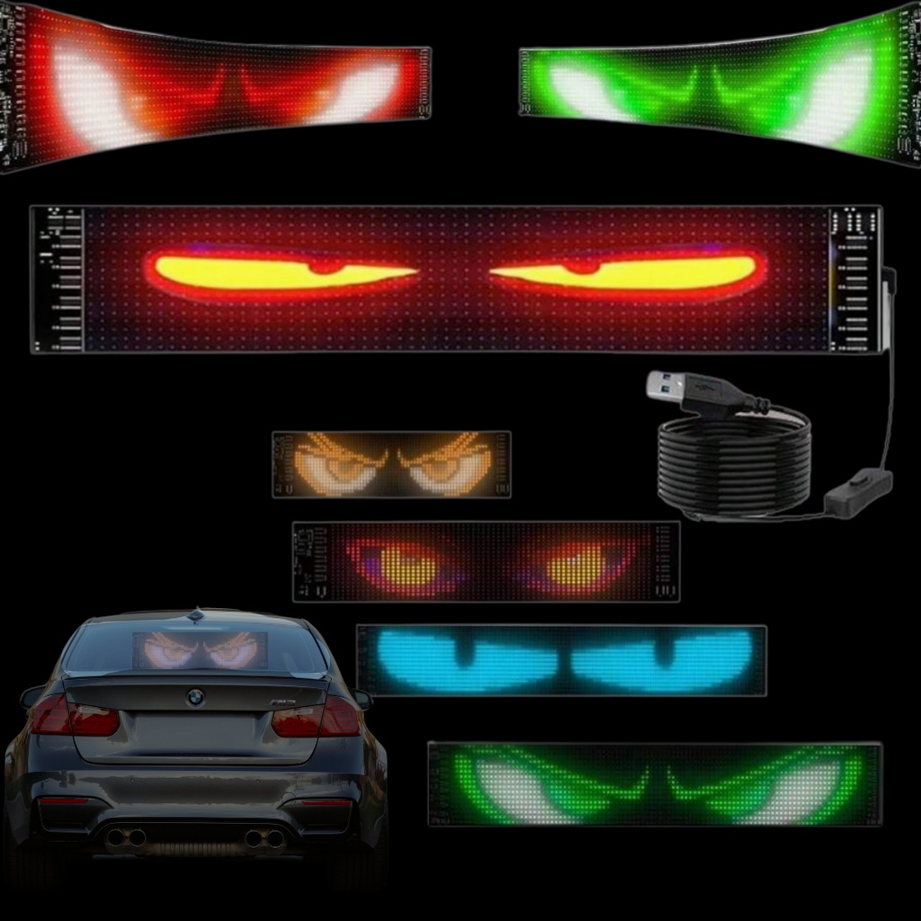 Letrero Pantalla Led Flex Control App Y Bt 9x37.5