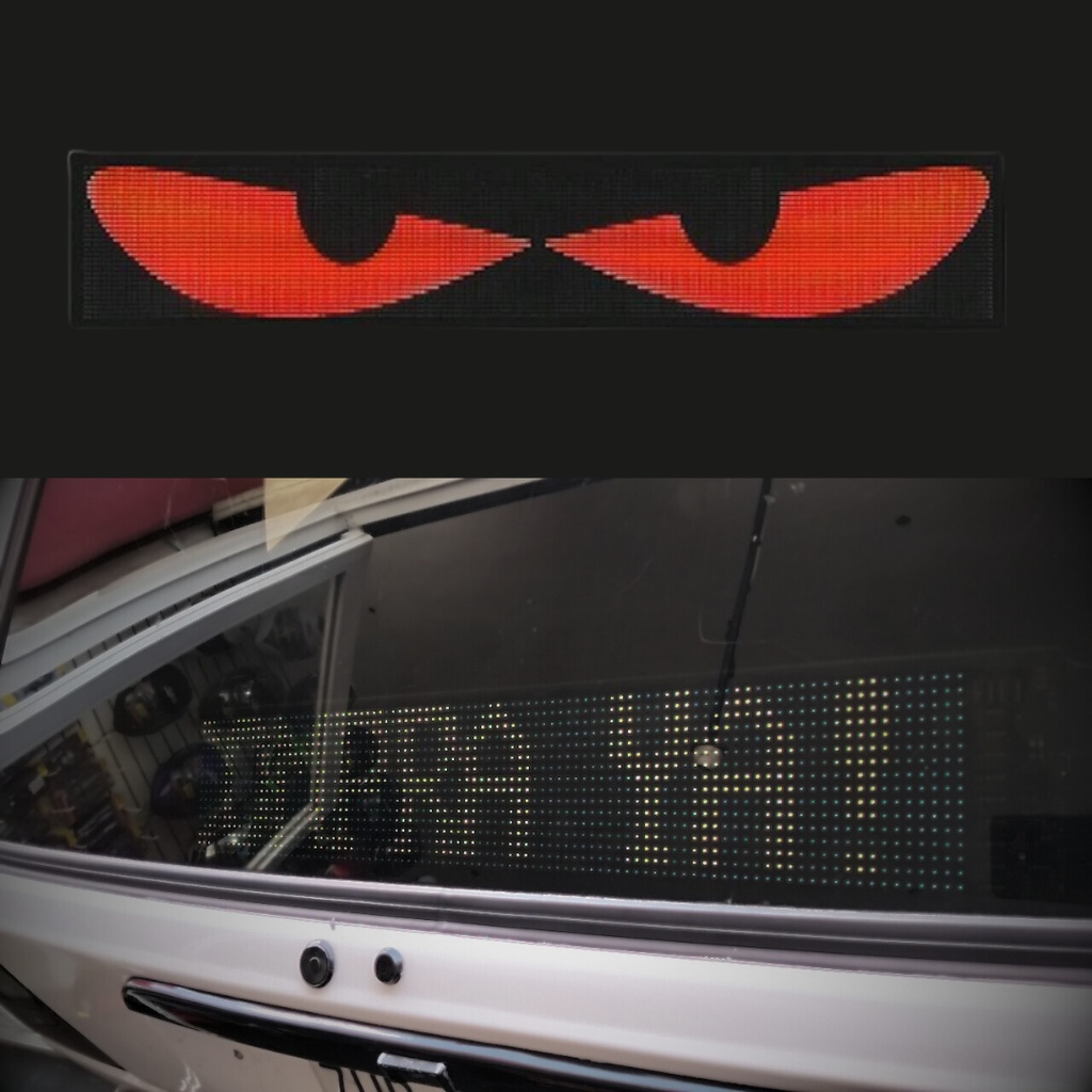 Letrero Pantalla Led Flex Control App Y Bt 9x37.5