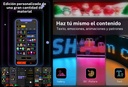 Letrero Pantalla Led Flex Control App Y Bt 19x90cm