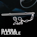 Barra Flexible 72 Hiperled 5050 Blanco/ambar