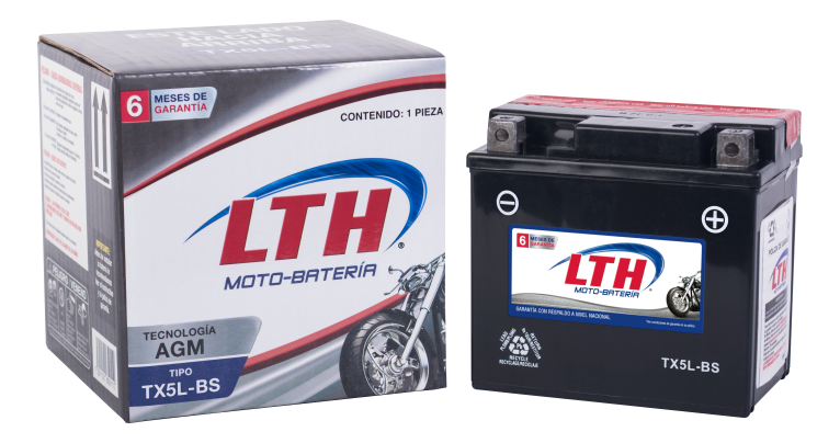 Bateria Moto Lth Tx5l-bs 113x105x70mm