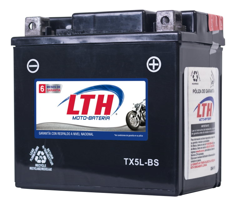Bateria Moto Lth Tx5l-bs 113x105x70mm
